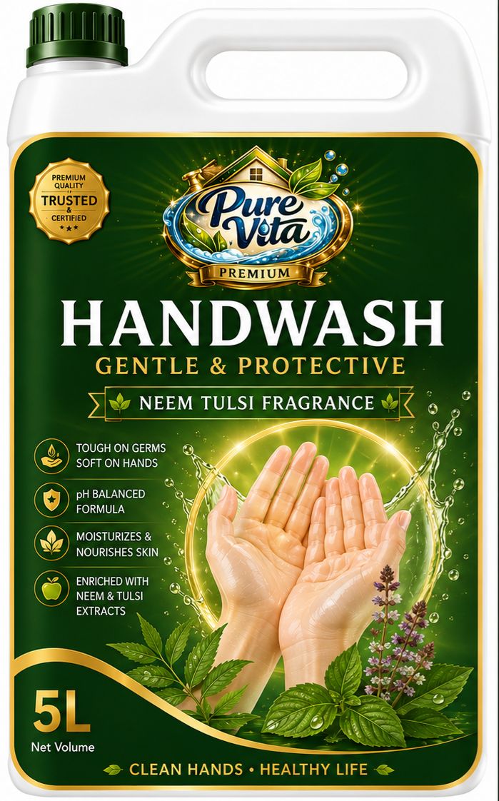 Neem Tulsi handwash bottle